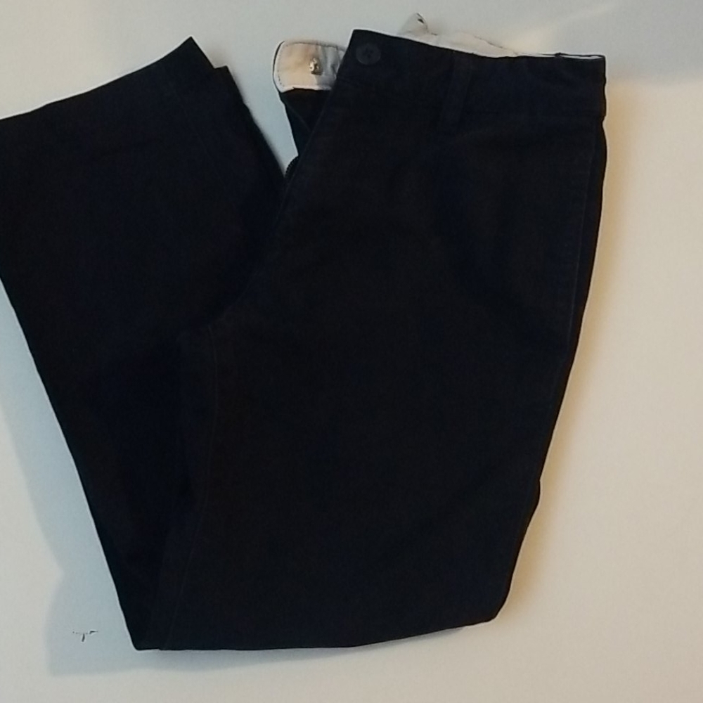 Boys navy chinos